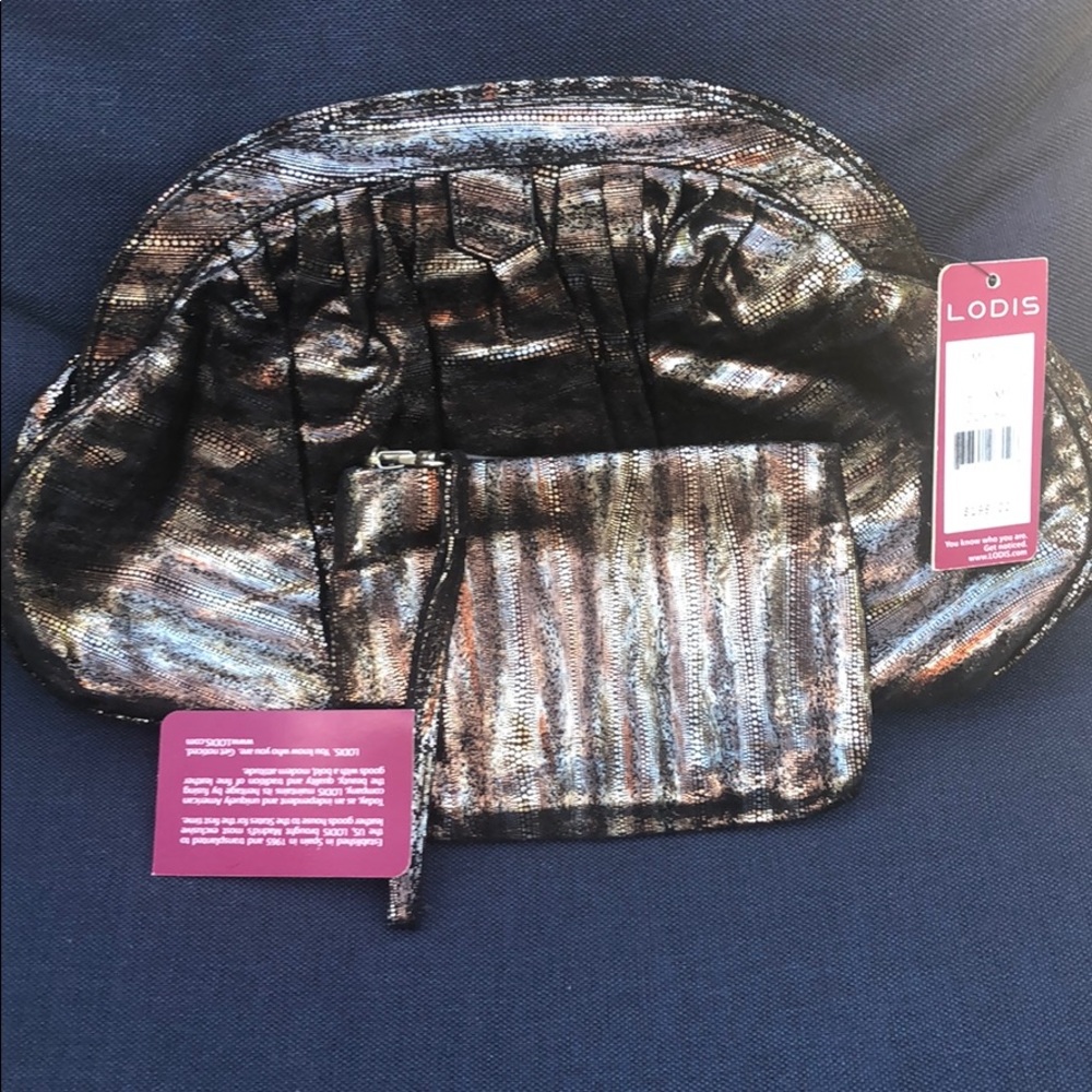 Large clutch with mini wristlet